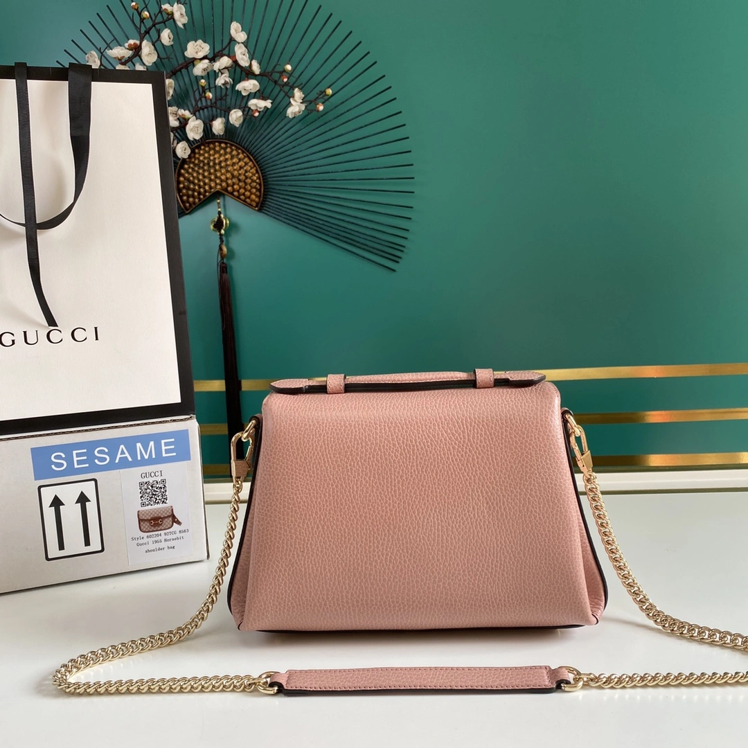 G*ucci Bag Top Quality 25*20*7cm Refined 8105