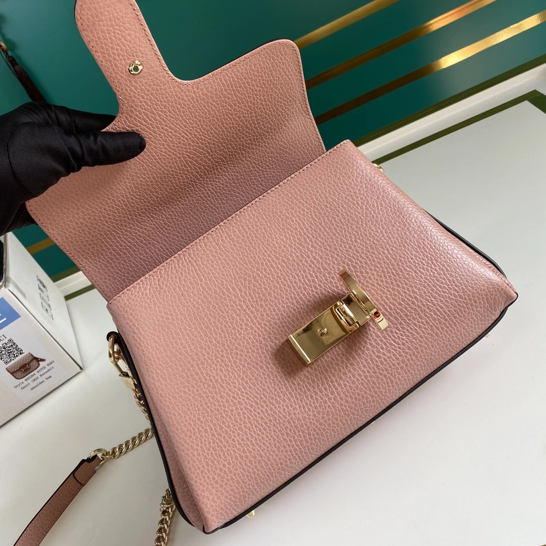 G*ucci Bag Top Quality 25*20*7cm Refined 8105