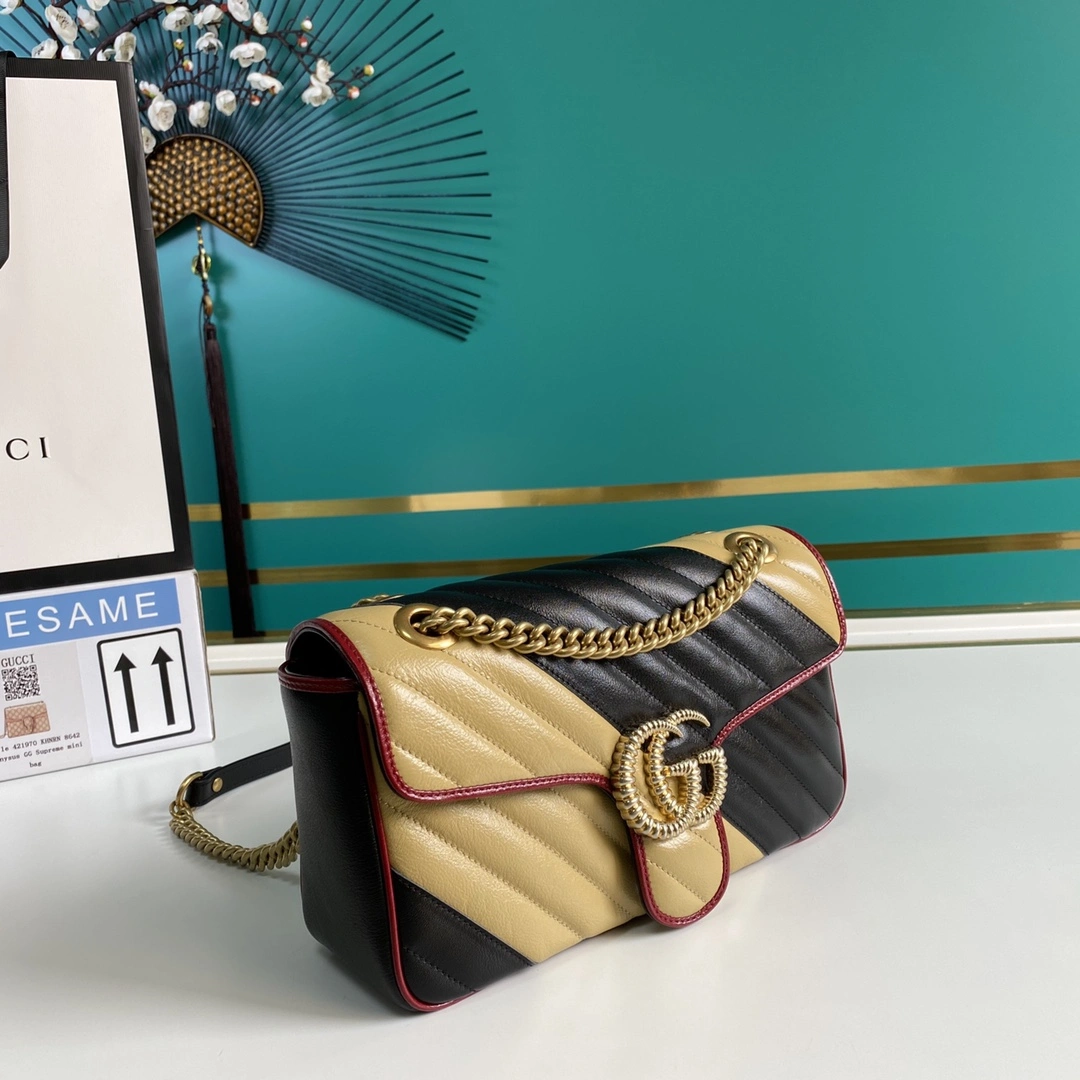 G*ucci Bag Top Quality 26*15*7cm Effortless 8094