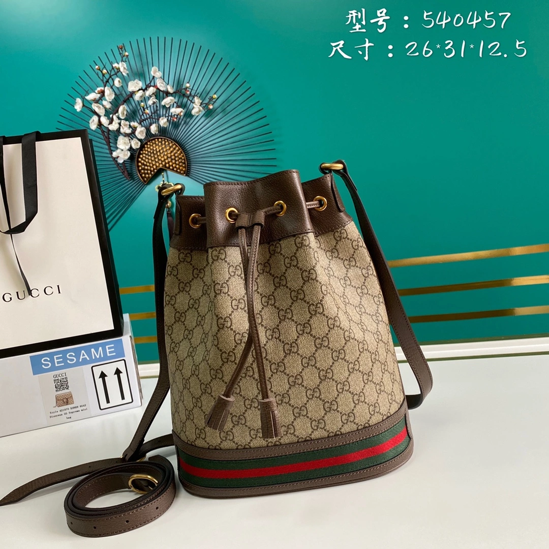 G*ucci Bag Top Quality 26*31*12.5cm WaterResistant 8111