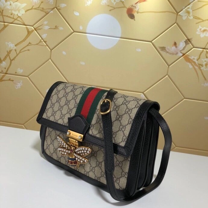 G*ucci Bag Top Quality 27*19*8cm Youthful 8144