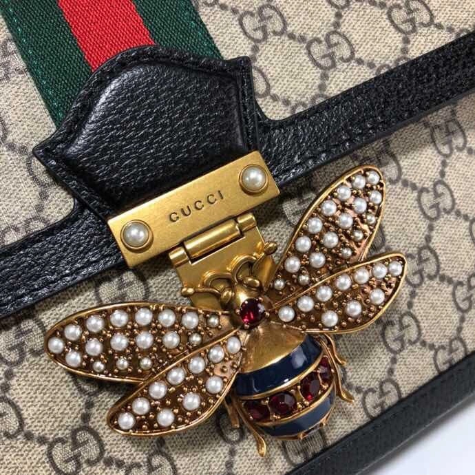 G*ucci Bag Top Quality 27*19*8cm Youthful 8144