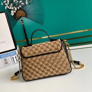 Sporty G*ucci Bag Top Quality 27*20*9cm 8203