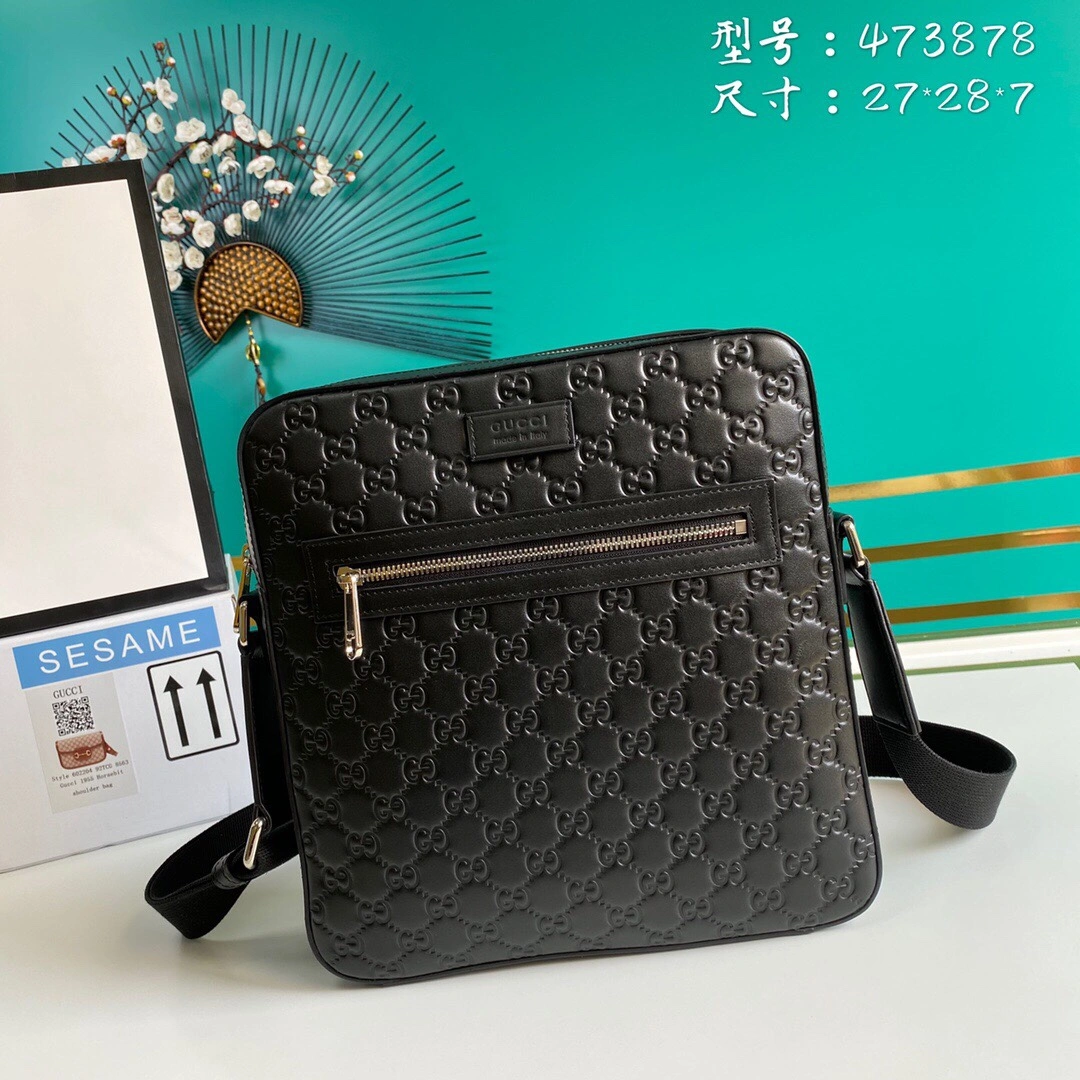 Tailored G*ucci Bag Top Quality 27*28*7cm 8146