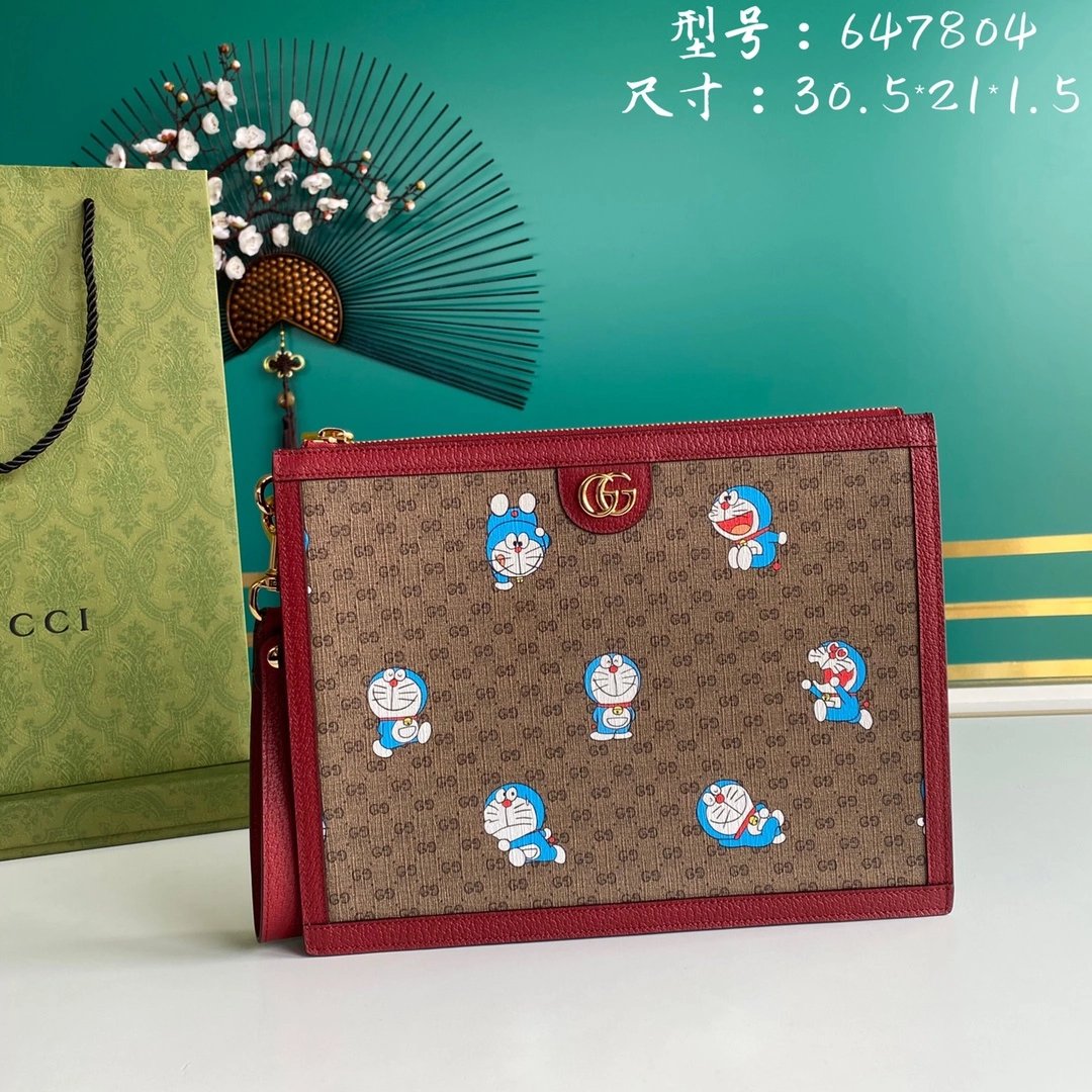G*ucci Bag Top Quality 30.5*21*1.5cm SoftTouch 8125