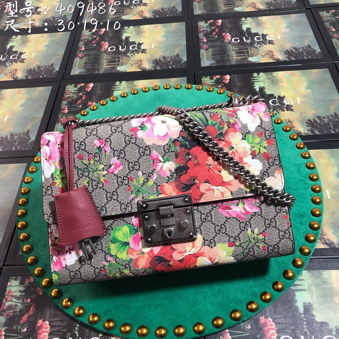 G*ucci Bag Top Quality 30*18*7cm Upgraded 8162