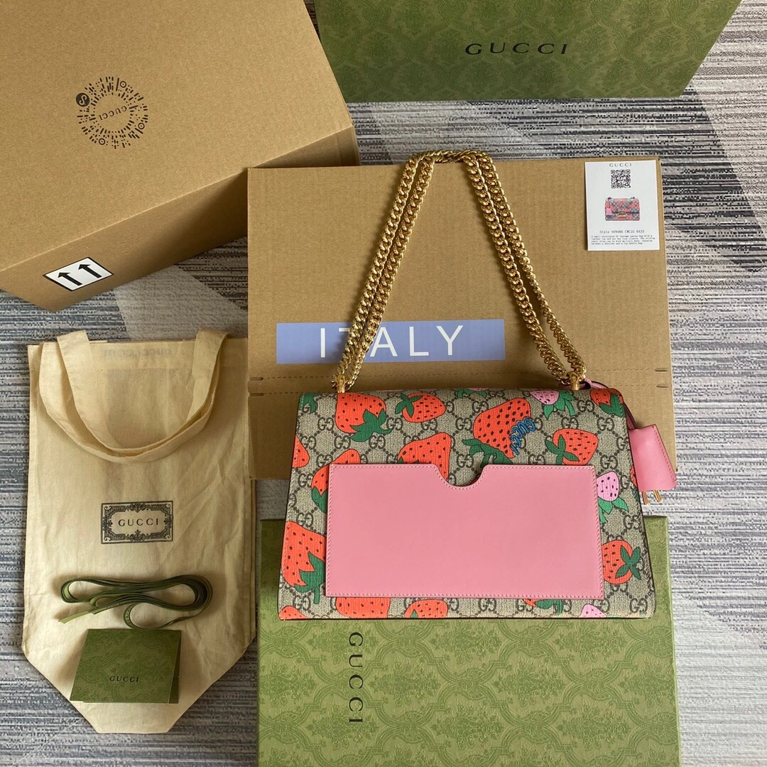 G*ucci Bag Top Quality 30*18*7cm Upgraded 8162