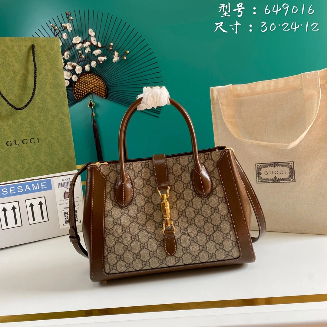 Resilient G*ucci Bag Top Quality 30*24*12cm 8100
