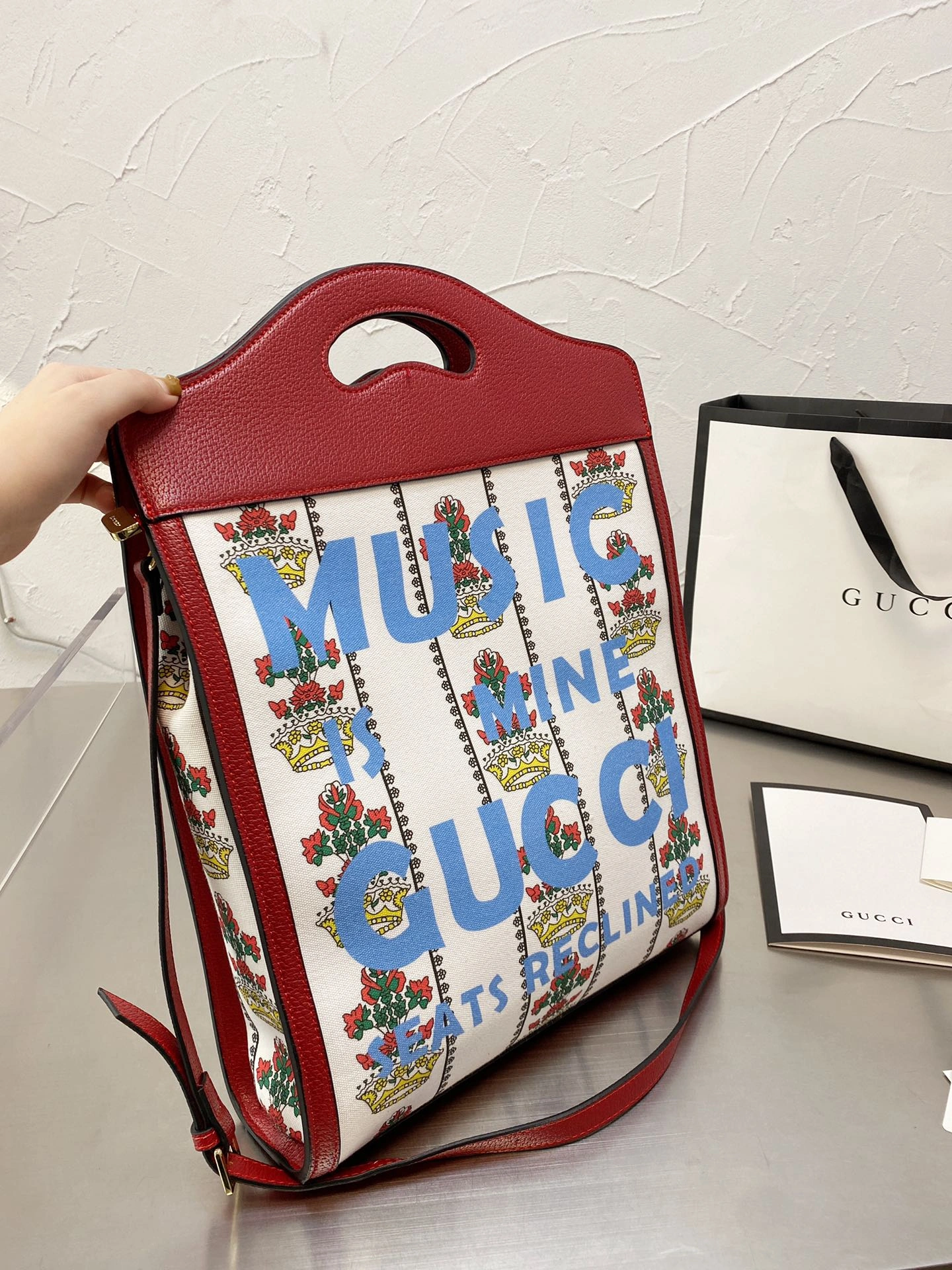 Comfortable G*ucci Bag Top Quality 33*32CM 7960