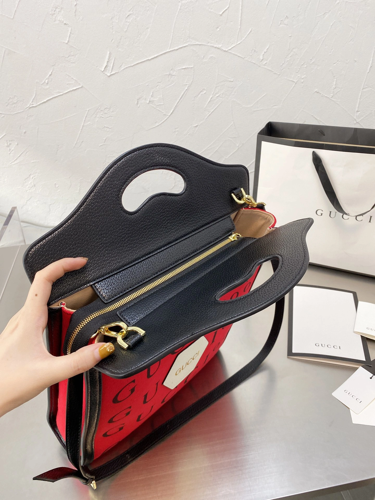 Packable G*ucci Bag Top Quality 33*32CM 7959