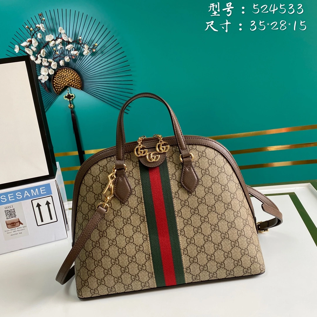 TechFriendly G*ucci Bag Top Quality 35*28*15cm 8112