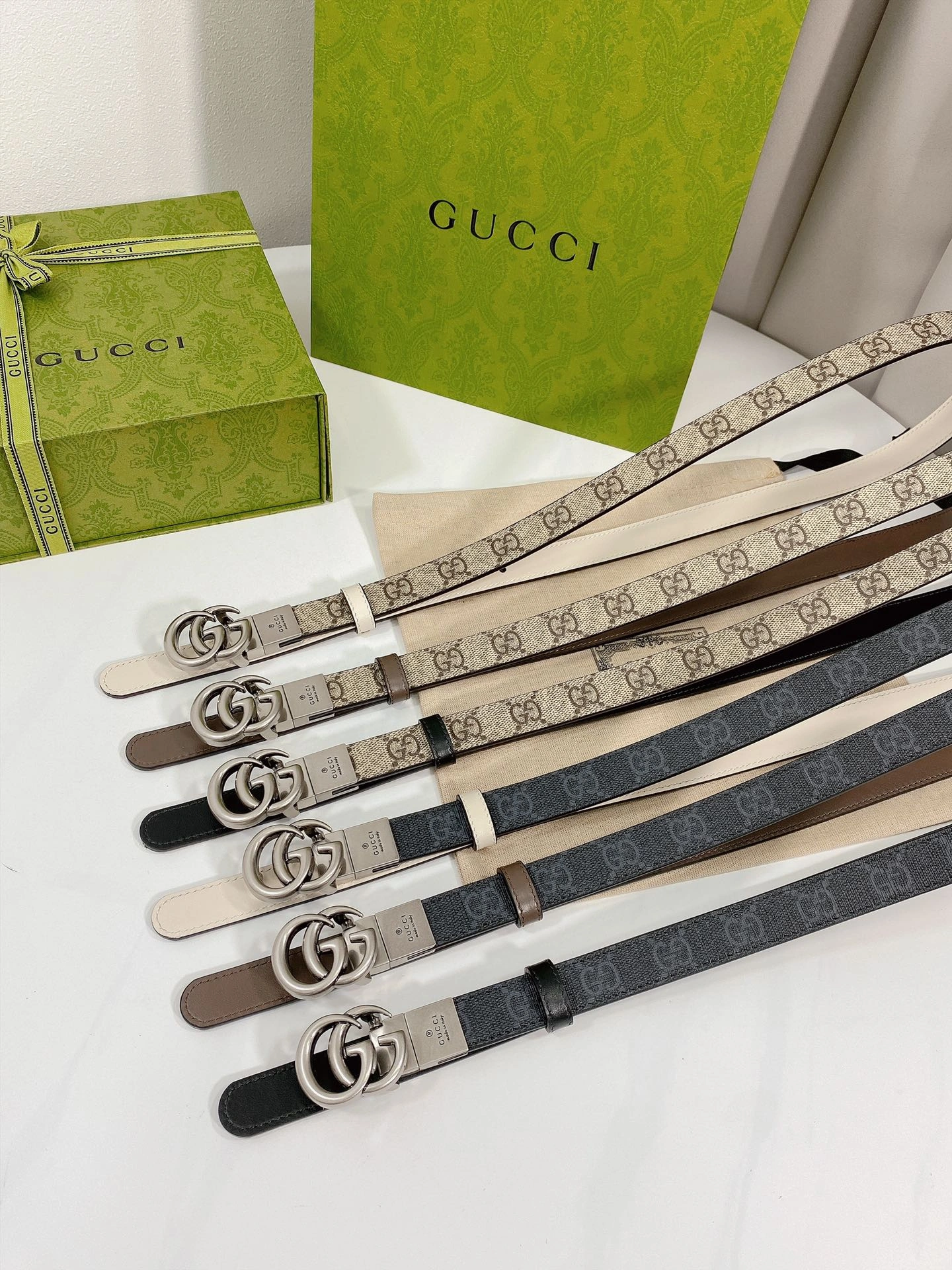 GoodFit G*ucci Belts Top Version 2.0cm 14974