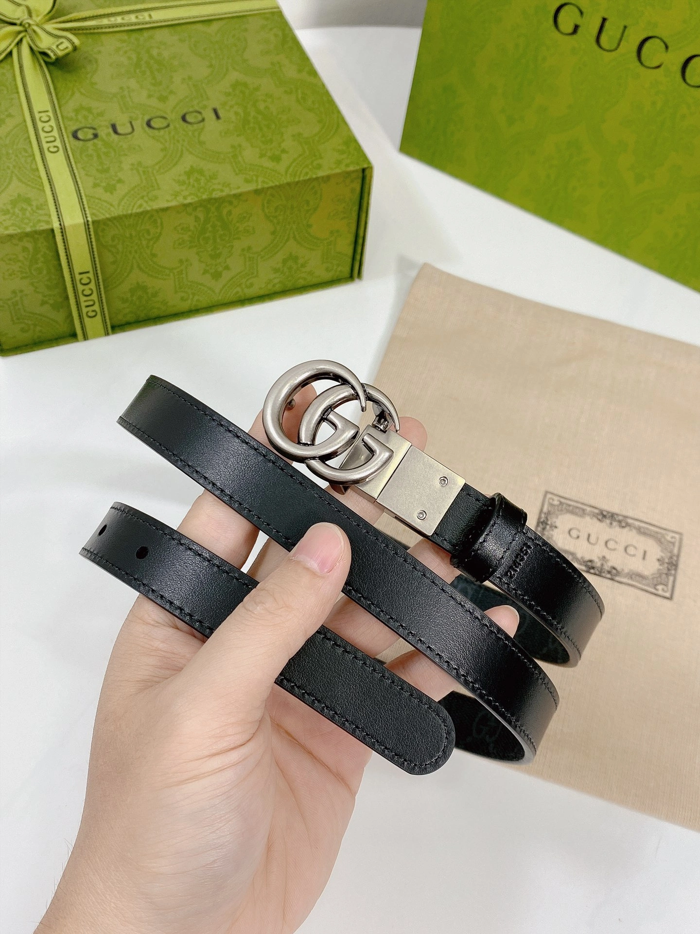GoodFit G*ucci Belts Top Version 2.0cm 14974