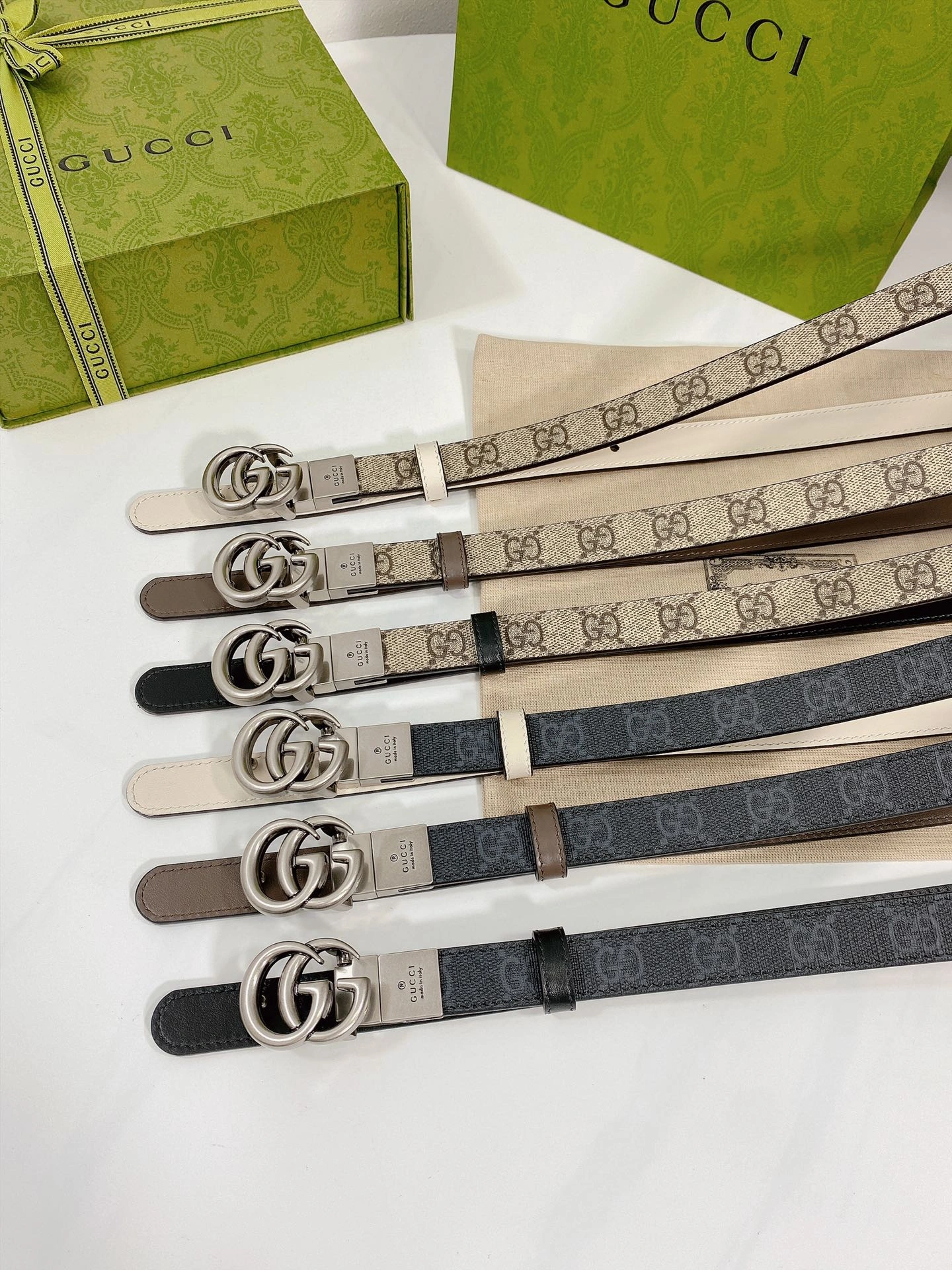 GoodFit G*ucci Belts Top Version 2.0cm 14974