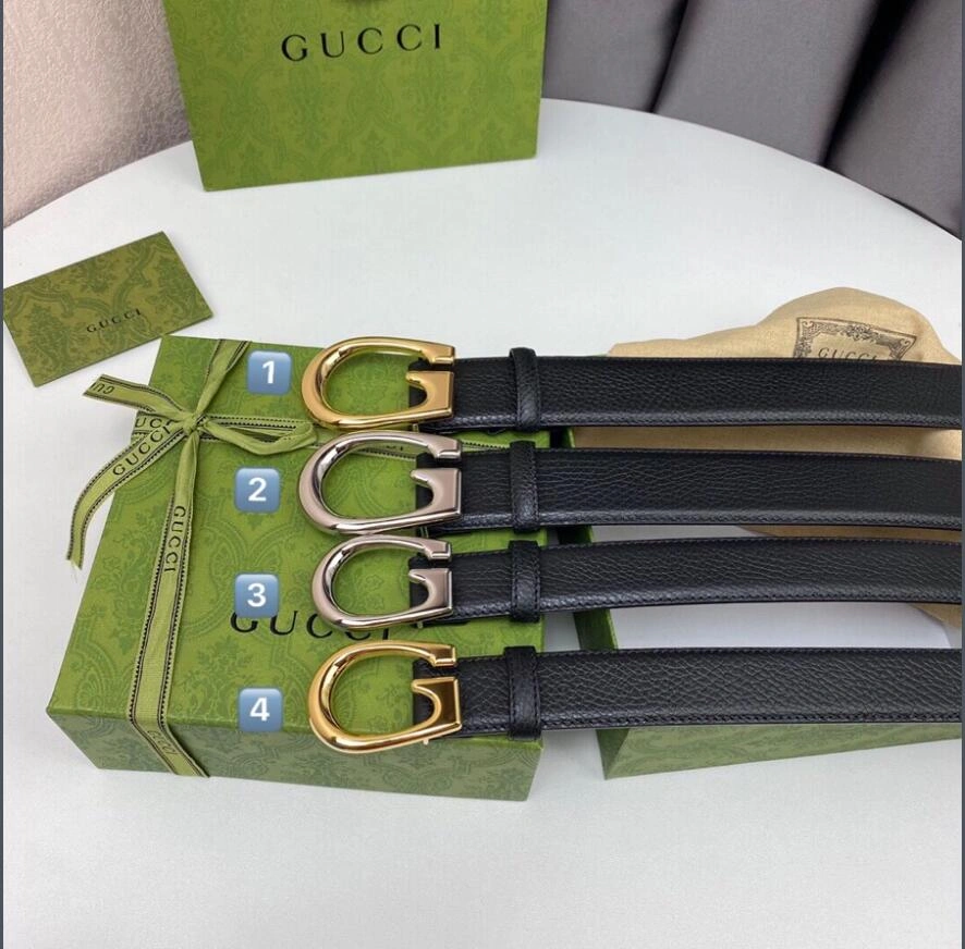 G*ucci Belts Top Version 3.0cm Lightweight 14976