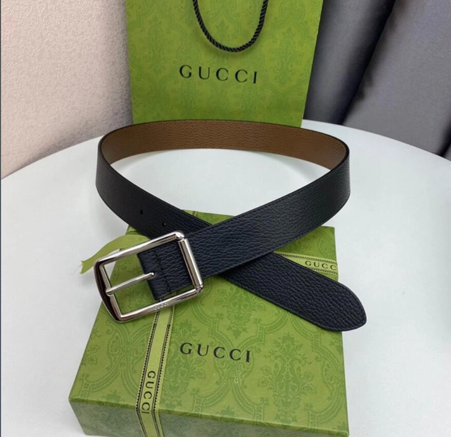 G*ucci Belts Top Version 3.7cm Durable 14975