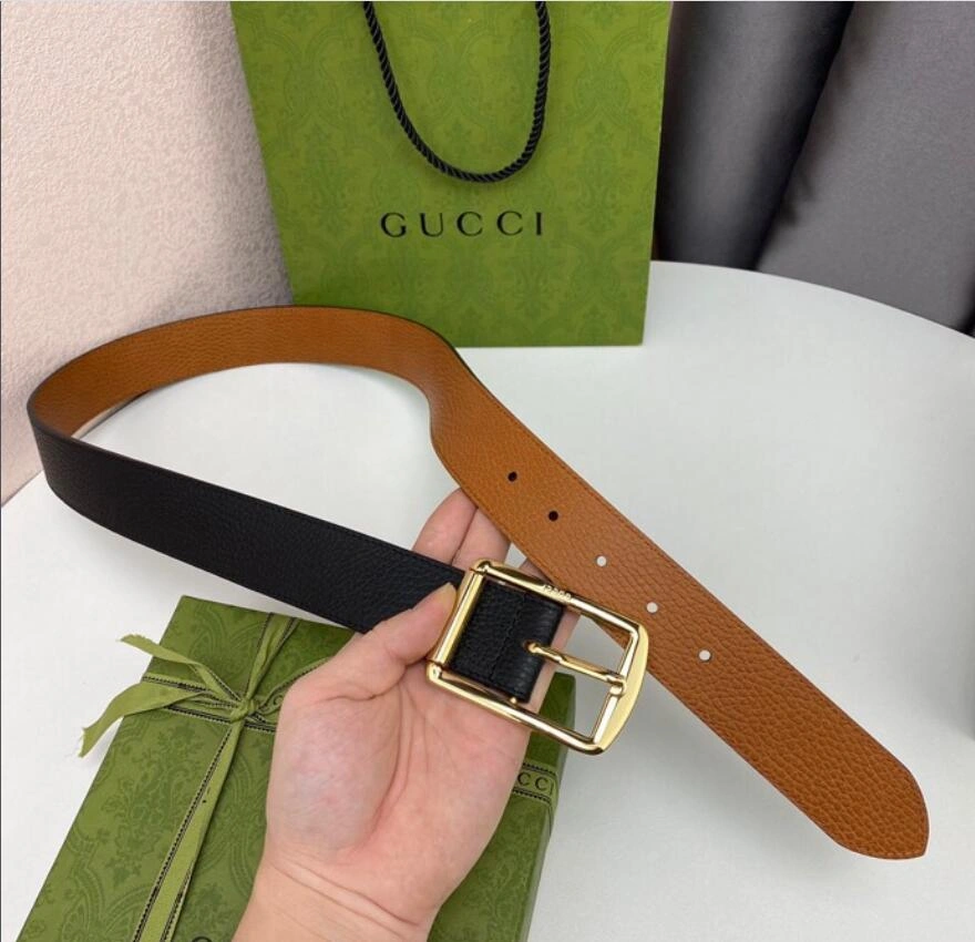 G*ucci Belts Top Version 3.7cm Durable 14975