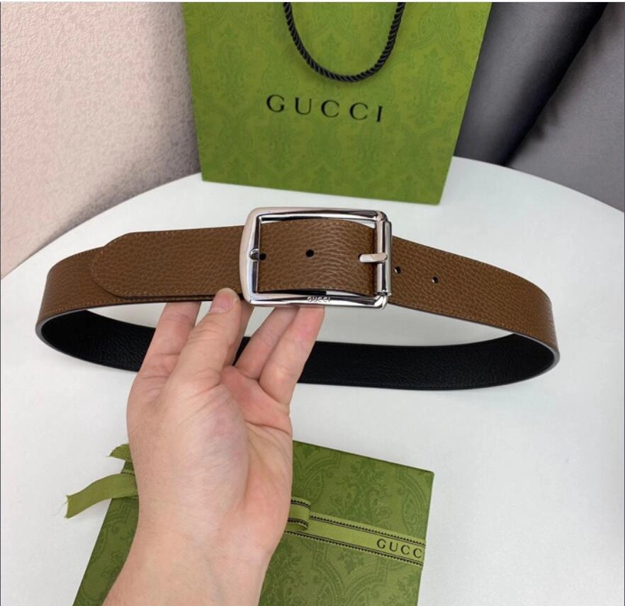 G*ucci Belts Top Version 3.7cm Durable 14975