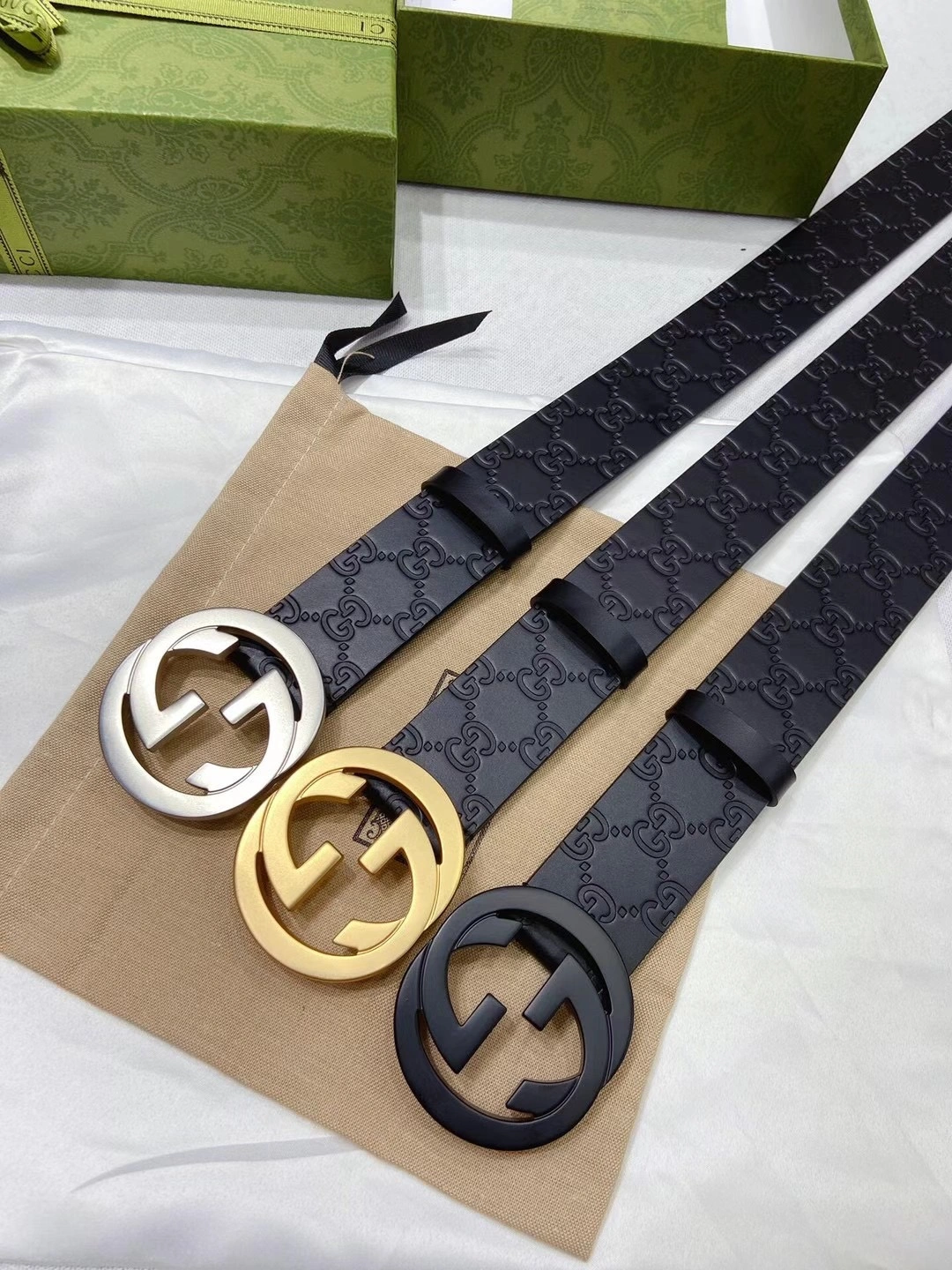 G*ucci Belts Top Version 3.8cm Premium 14997