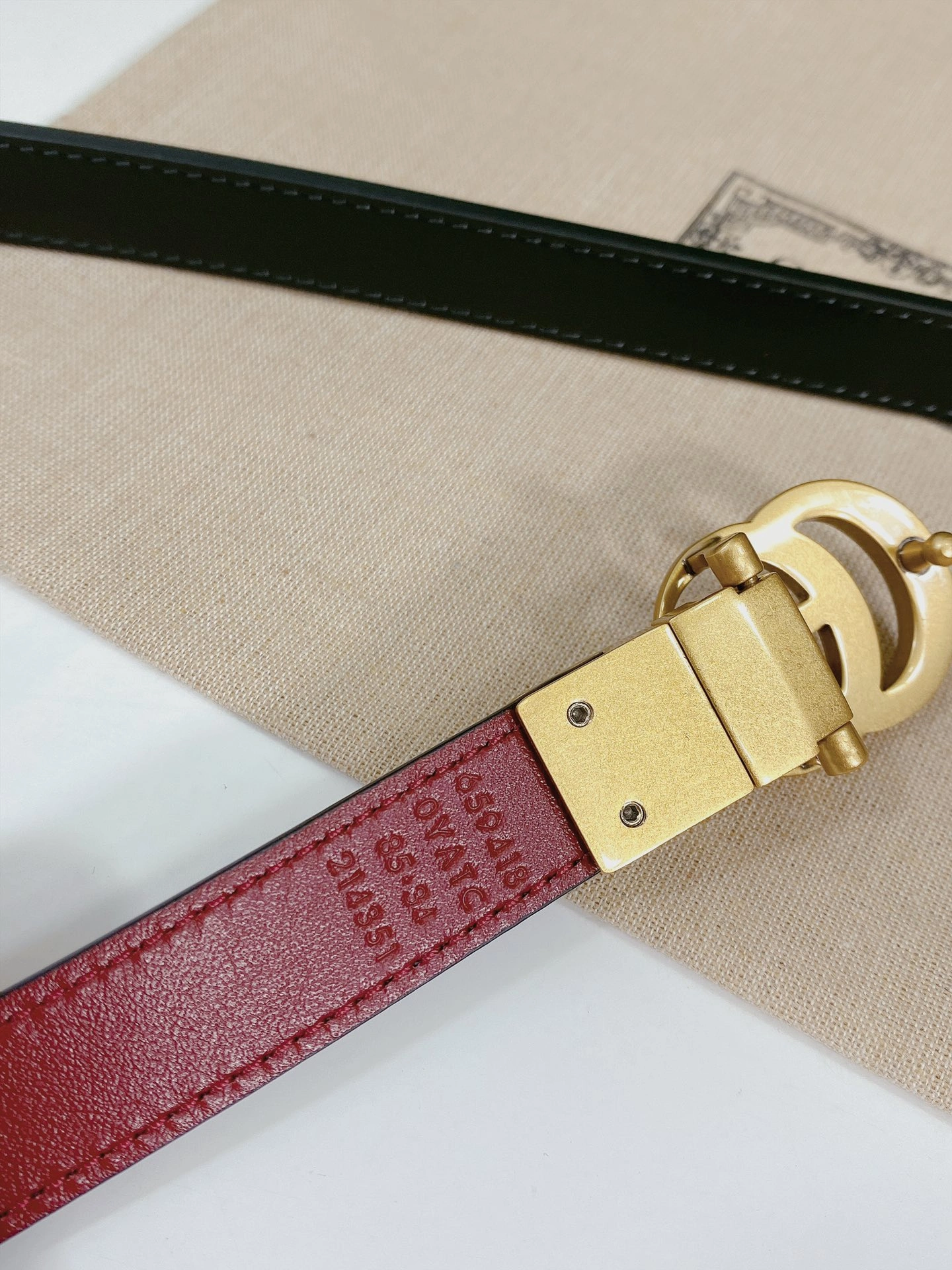 Unisex G*ucci Belts Top Version 14979