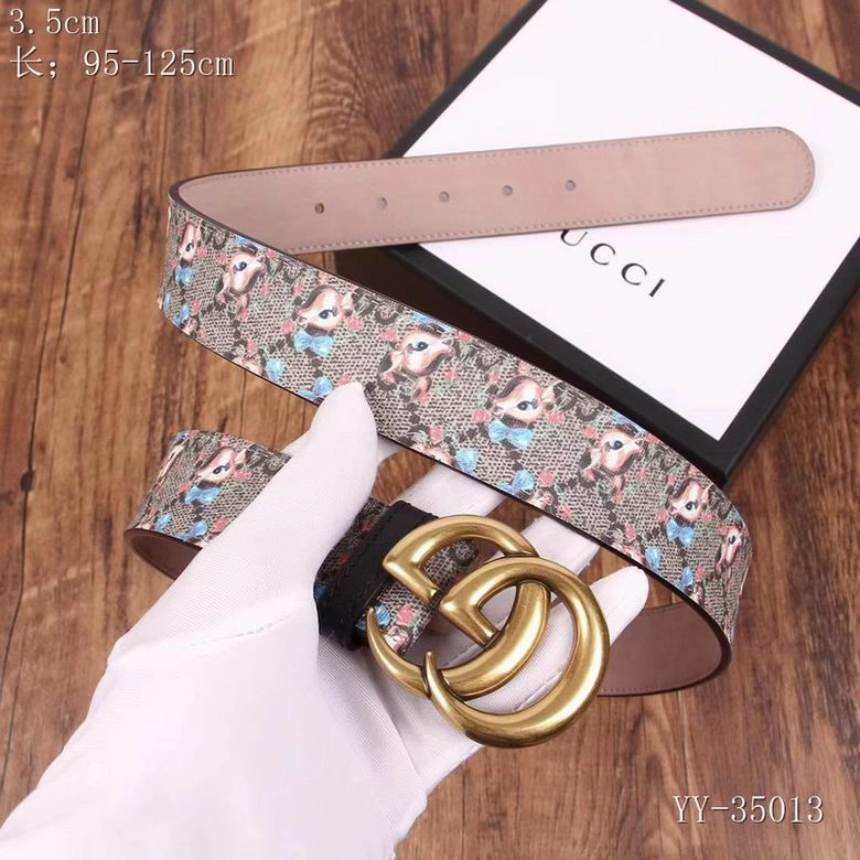 Colorful G*ucci Belts Top Version 15116