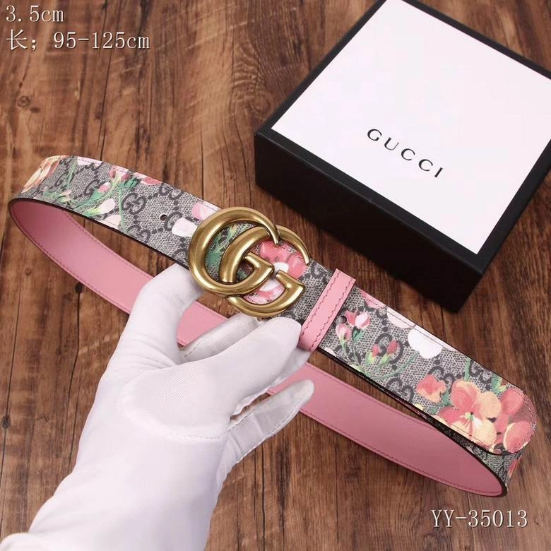 Colorful G*ucci Belts Top Version 15116