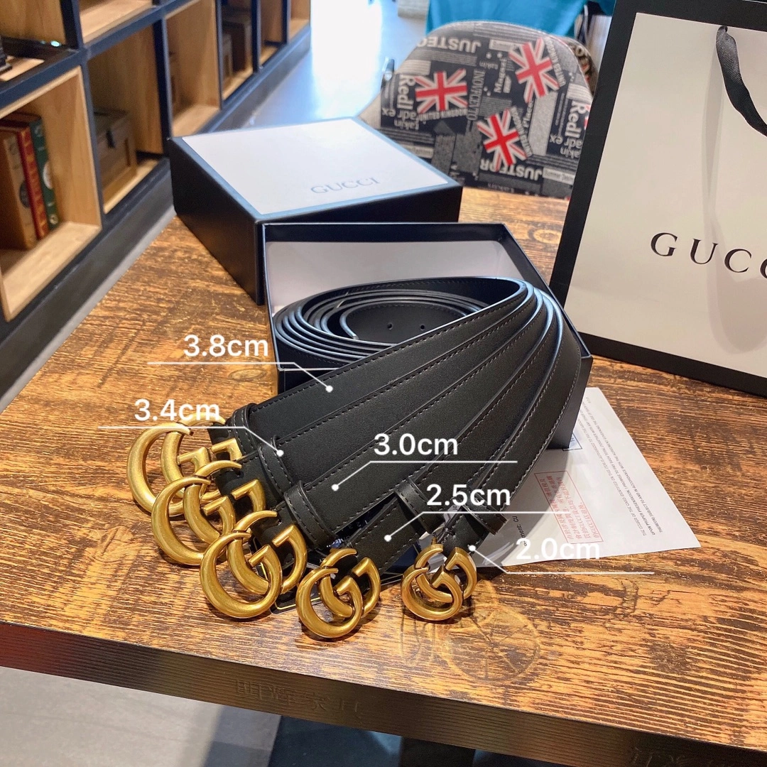 G*ucci Belts Top Version Casual 15007