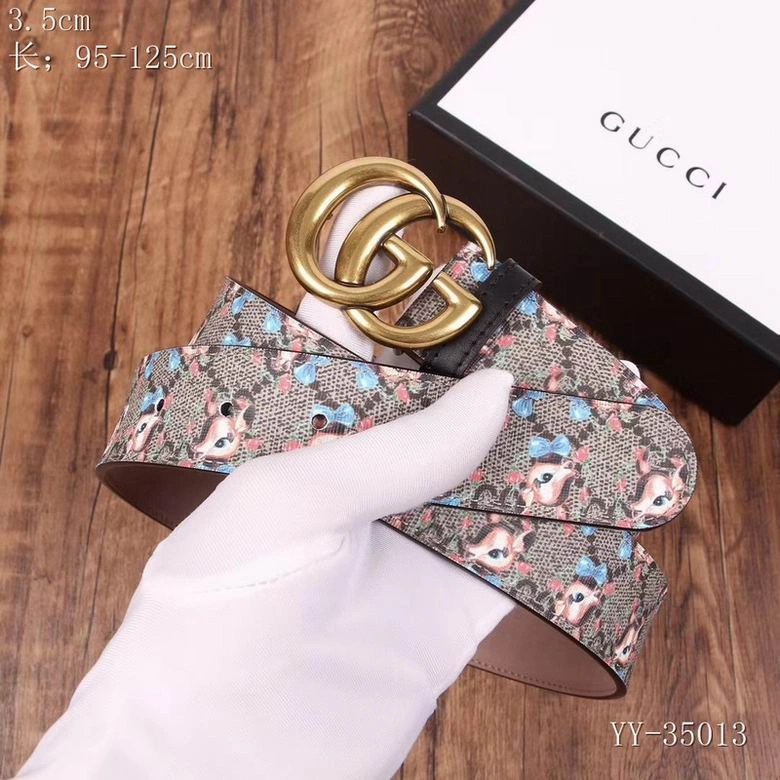 Colorful G*ucci Belts Top Version 15116