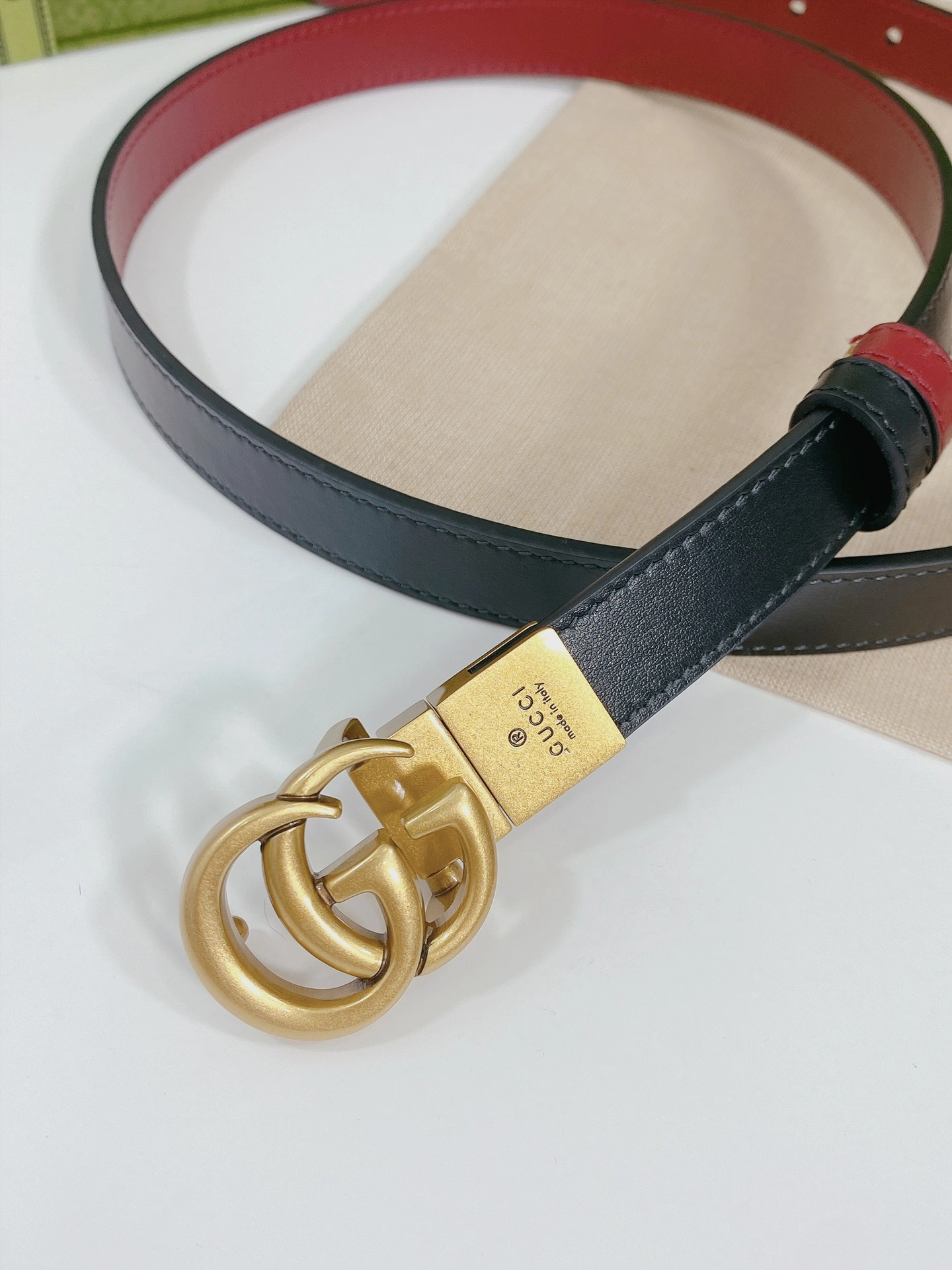 Unisex G*ucci Belts Top Version 14979
