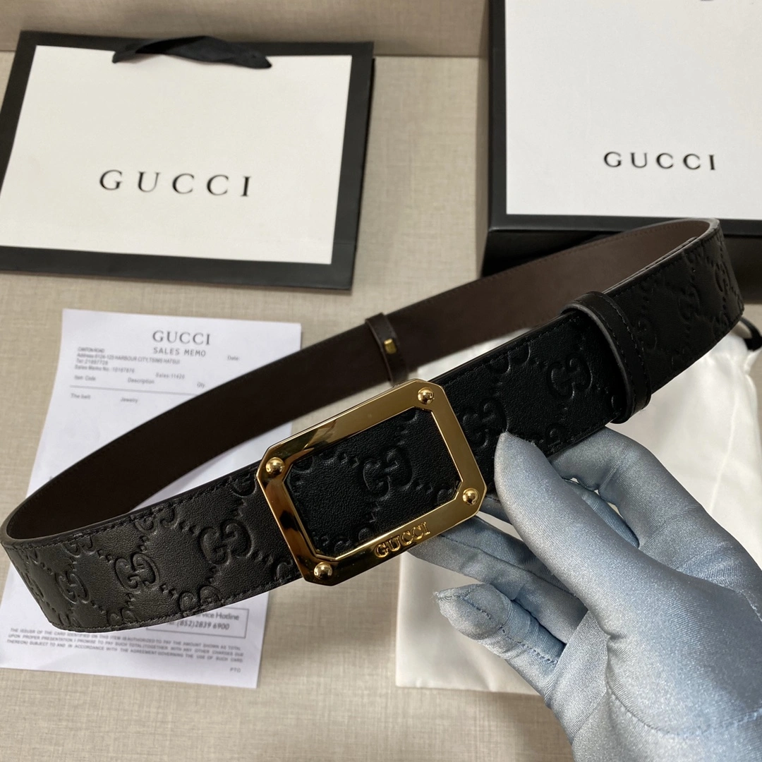 Unisex G*ucci Belts Top Version 14999