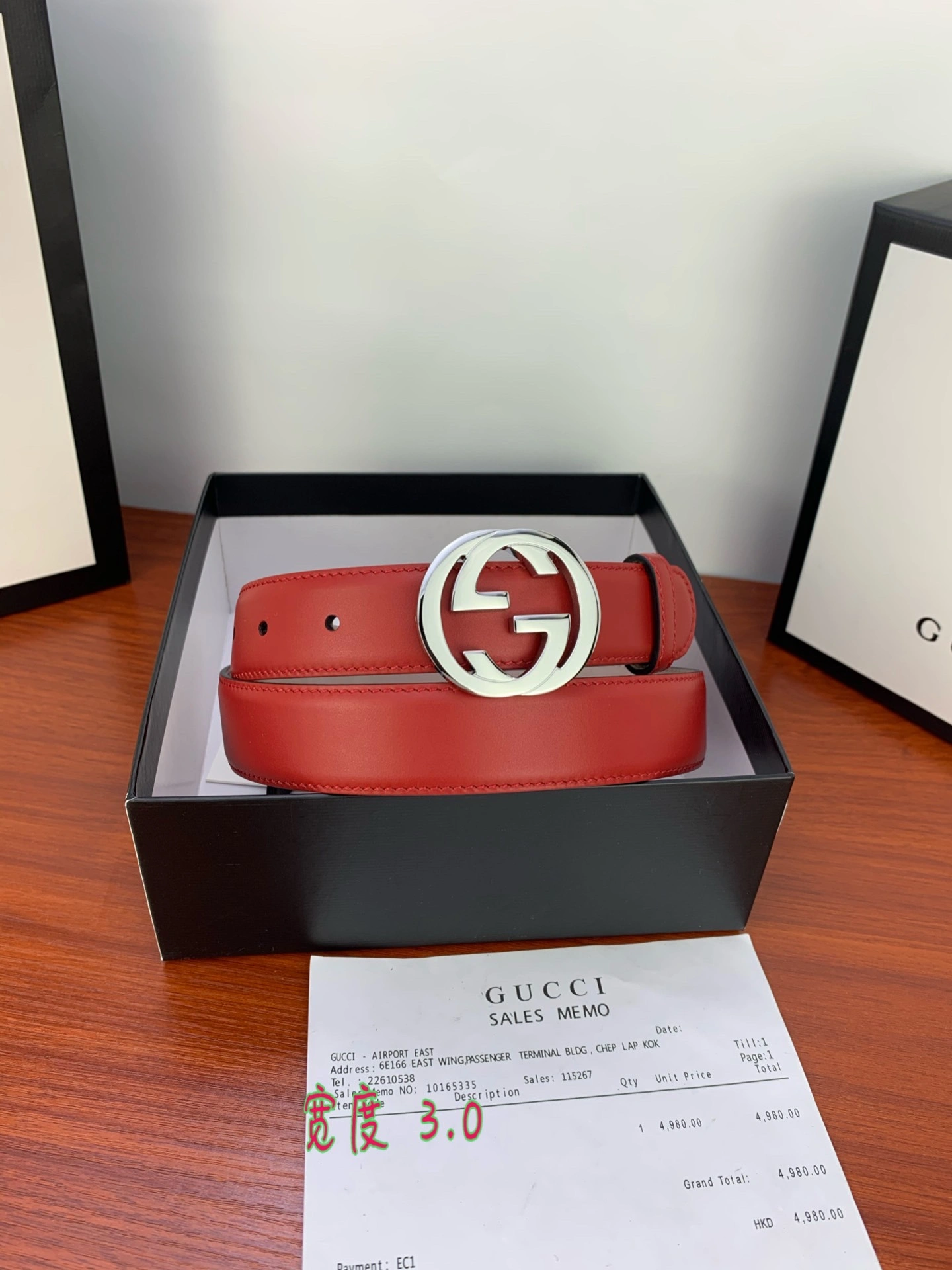 G*ucci Belts XX 20250403- Original 14761