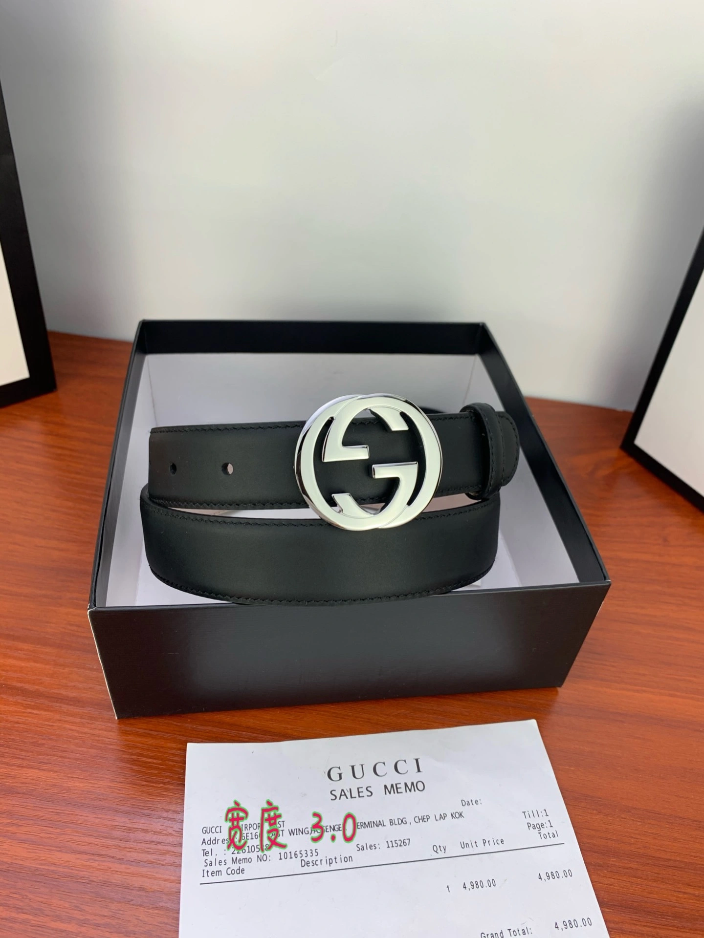 G*ucci Belts XX 20250403- Original 14761