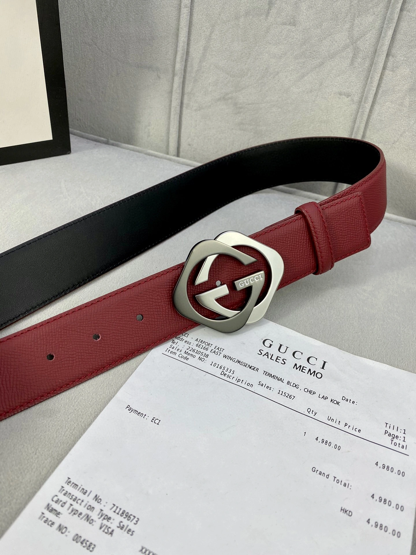 G*ucci Belts XX 20250407- Packable 14730