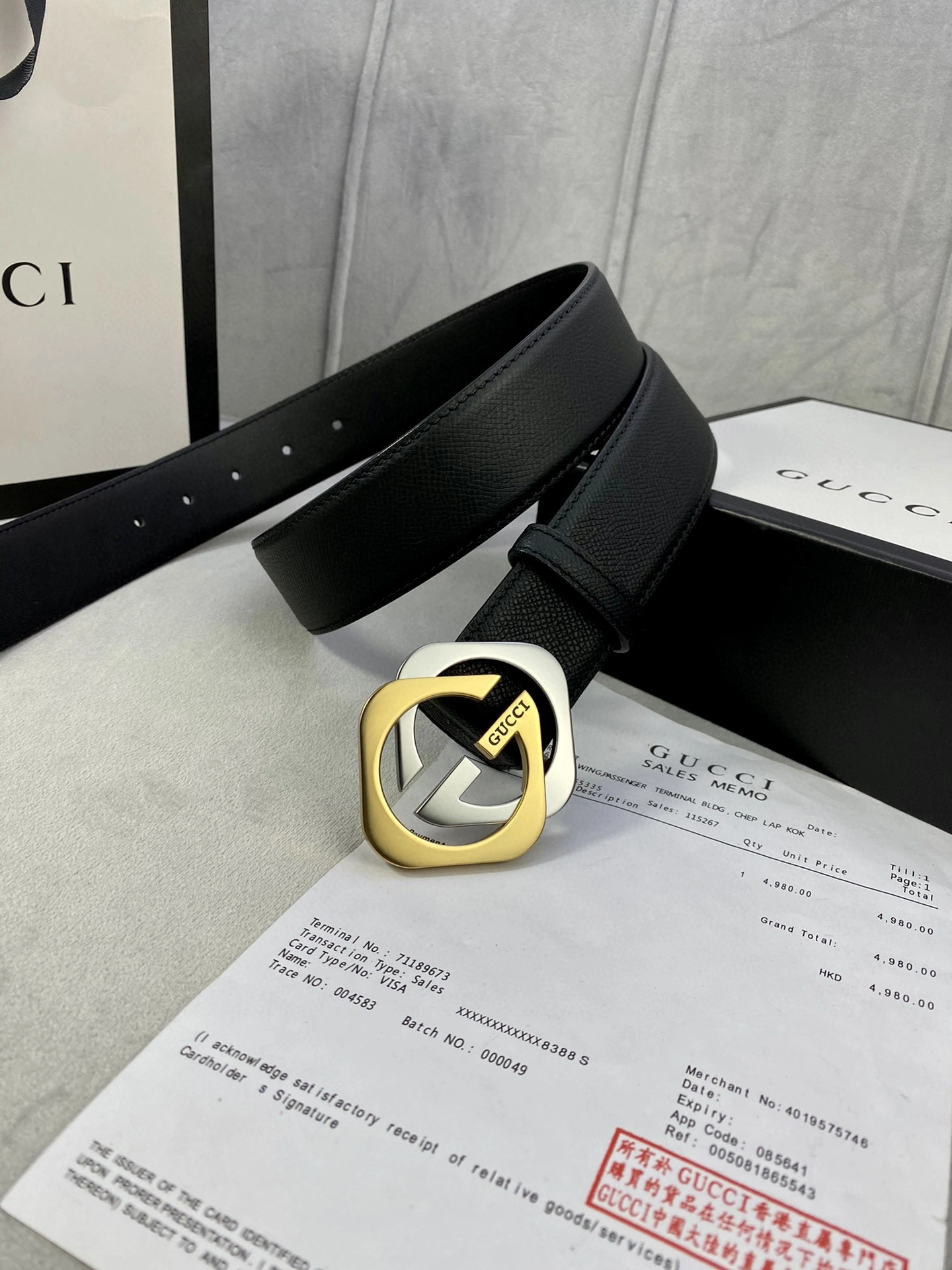 G*ucci Belts XX 20250407- Packable 14730