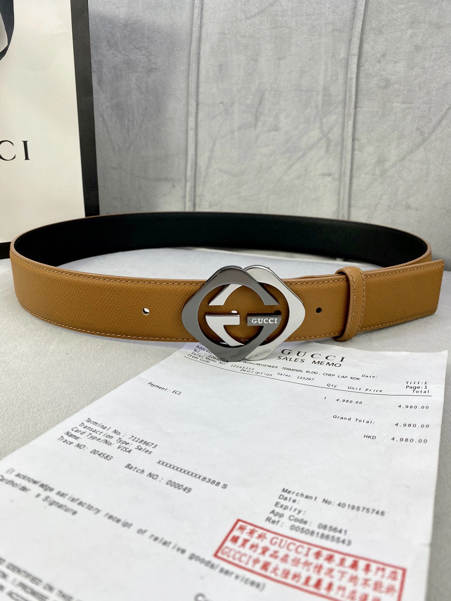 G*ucci Belts XX 20250407- Packable 14730