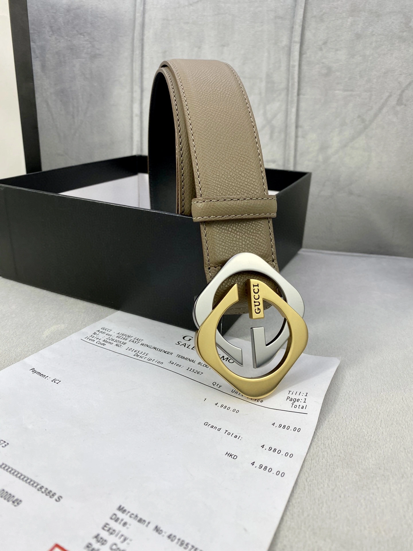G*ucci Belts XX 20250407- Packable 14730
