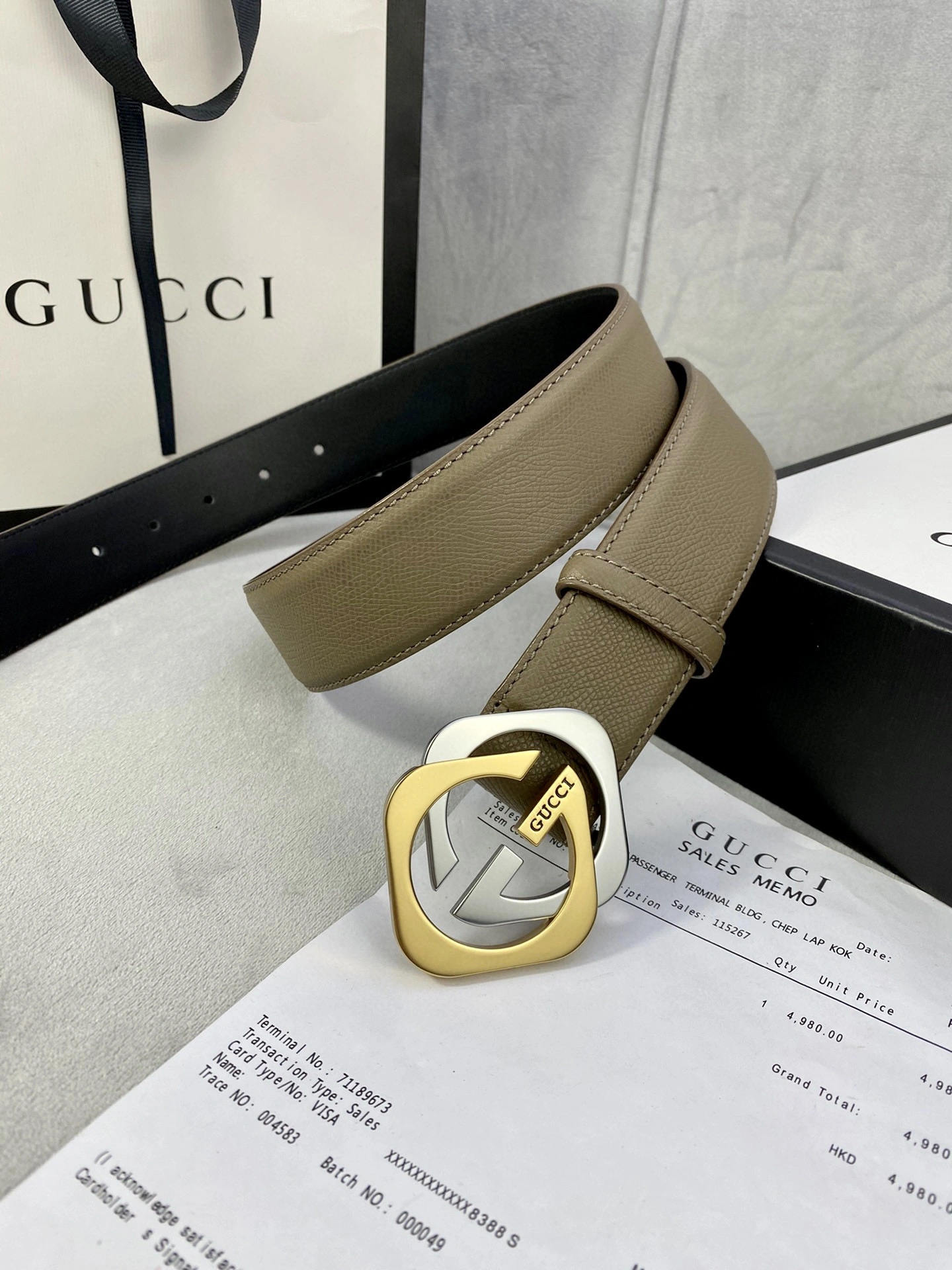 G*ucci Belts XX 20250407- Packable 14730