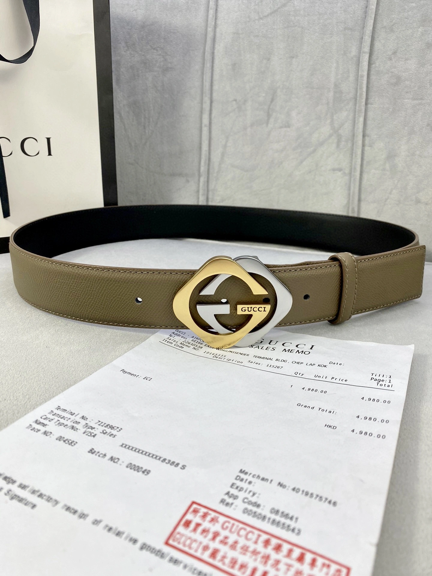 G*ucci Belts XX 20250407- Packable 14730
