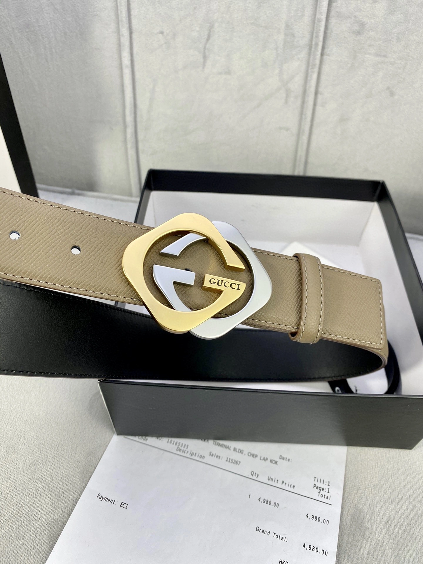 G*ucci Belts XX 20250407- Packable 14730