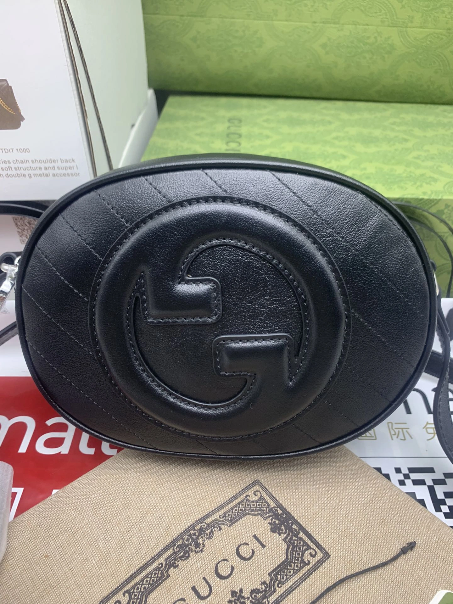 Durable G*ucci Crossbody bag Top Quality HT 20231011-98 15*20*8cm 7944