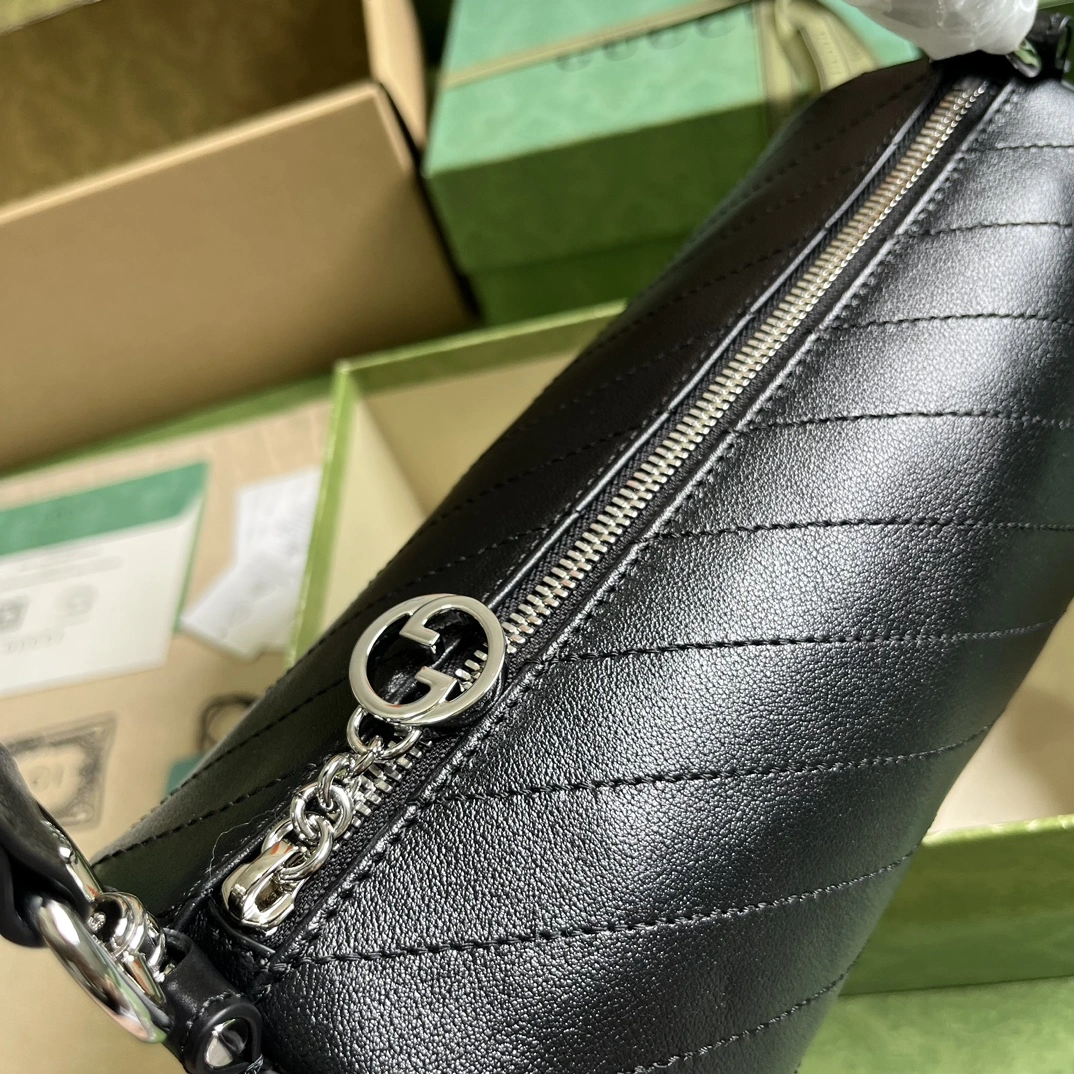 G*ucci Crossbody bag Top Quality HT 20231012-23 13*25*12 cm Bright 7914