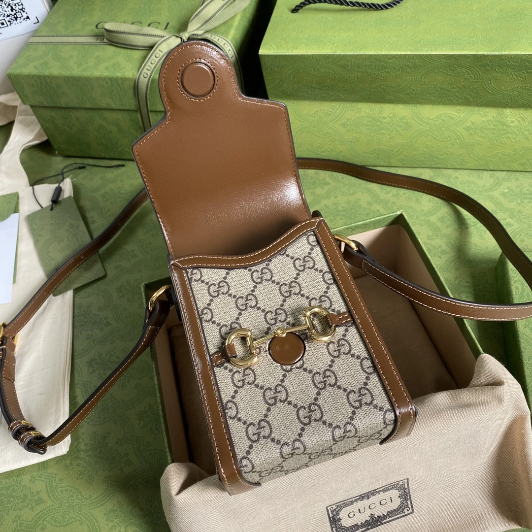 G*ucci Crossbody bag Top Quality HT 20231012-30 11.5*17* NewStyle 7907