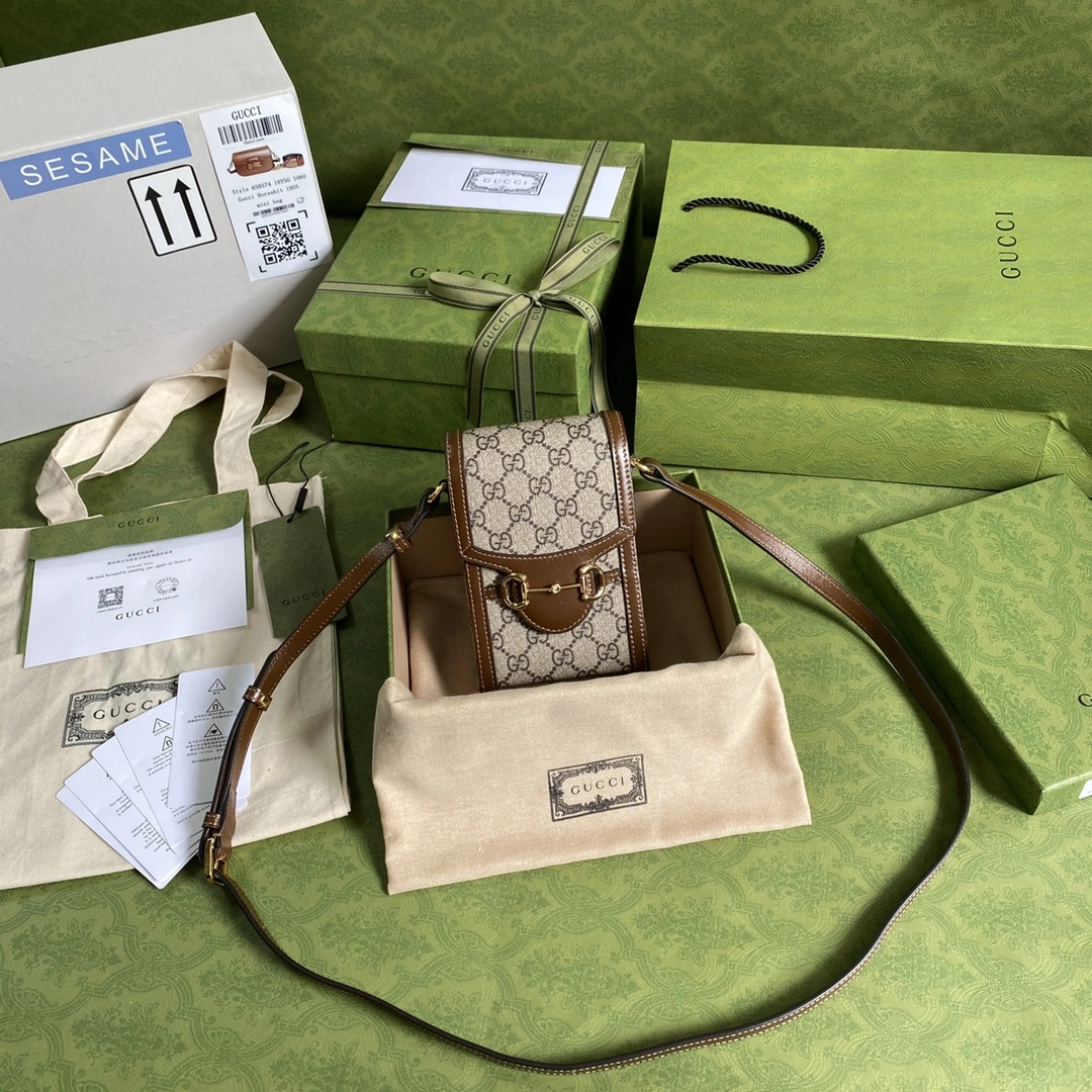 G*ucci Crossbody bag Top Quality HT 20231012-30 11.5*17* NewStyle 7907