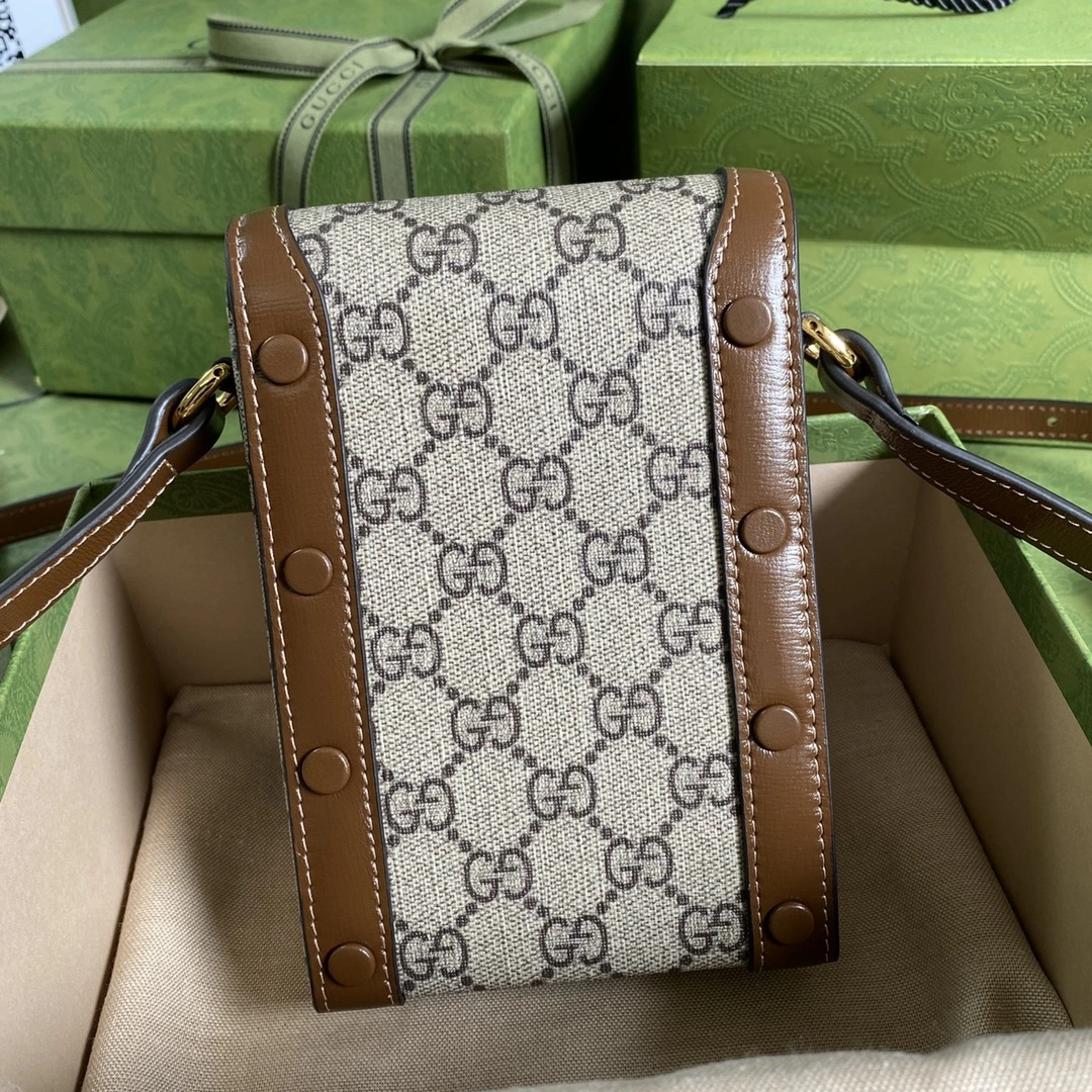 G*ucci Crossbody bag Top Quality HT 20231012-30 11.5*17* NewStyle 7907