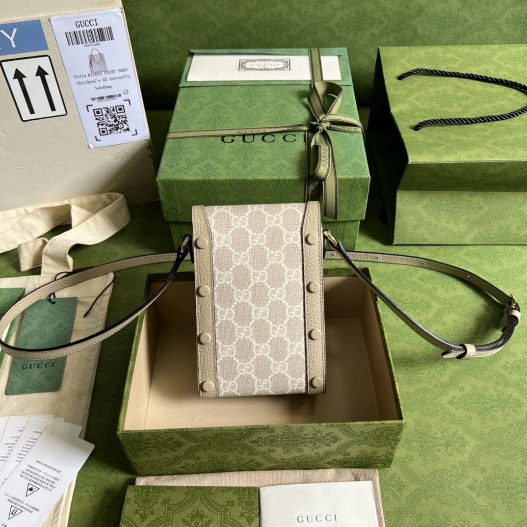 G*ucci Crossbody bag Top Quality HT 20231012-31 11.5*17*4 cm Casual 7906