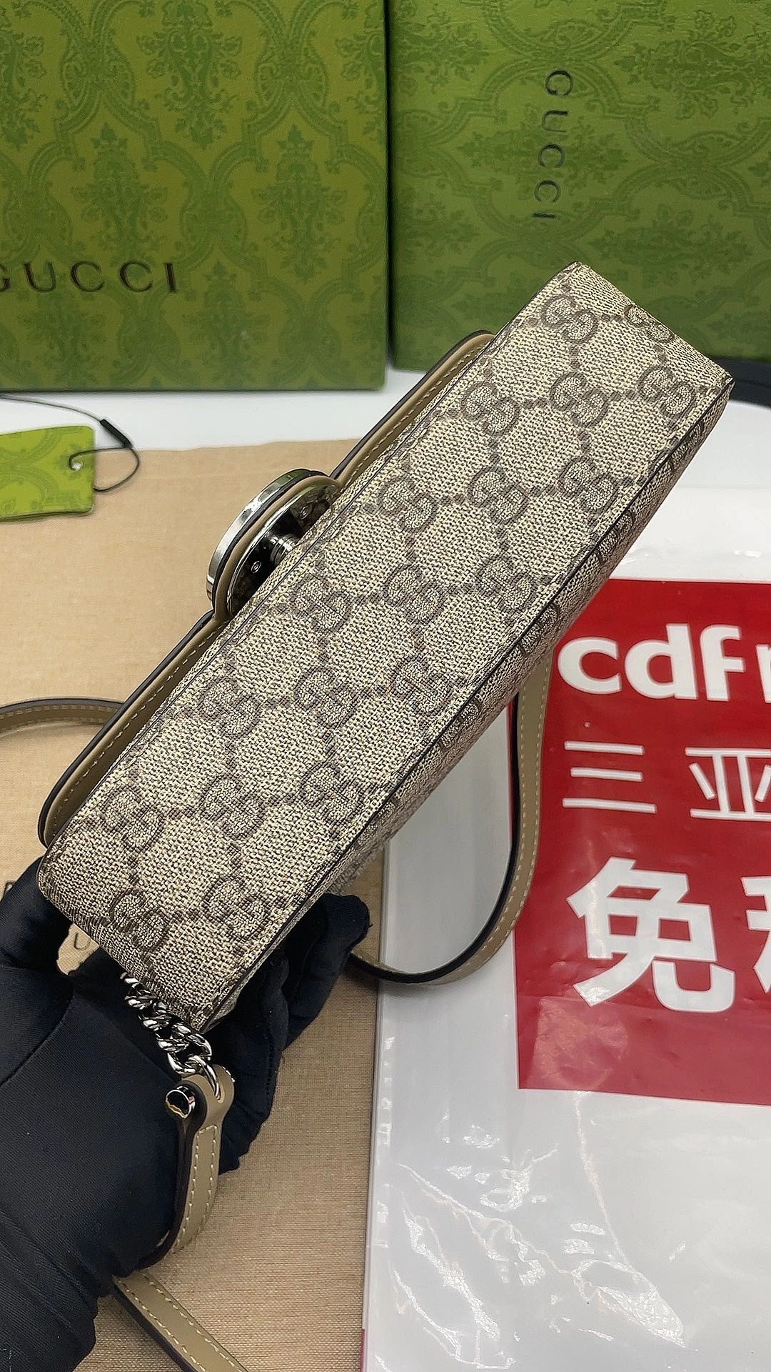 G*ucci Crossbody bag Top Quality HT 20231012-5 21* 10*5cm TechFriendly 7932