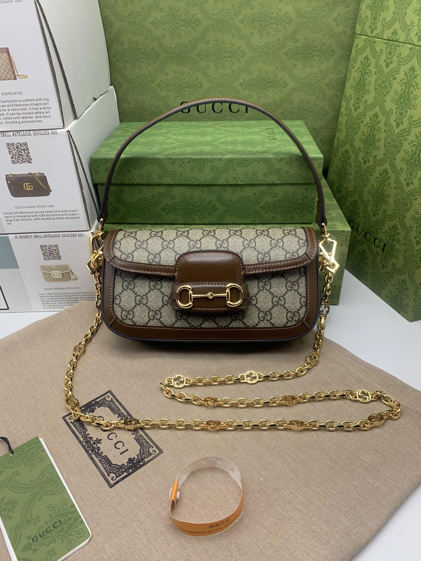 G*ucci Crossbody bag Top Quality HT 20231012-9 24*13*5 cm ModernLook 7928