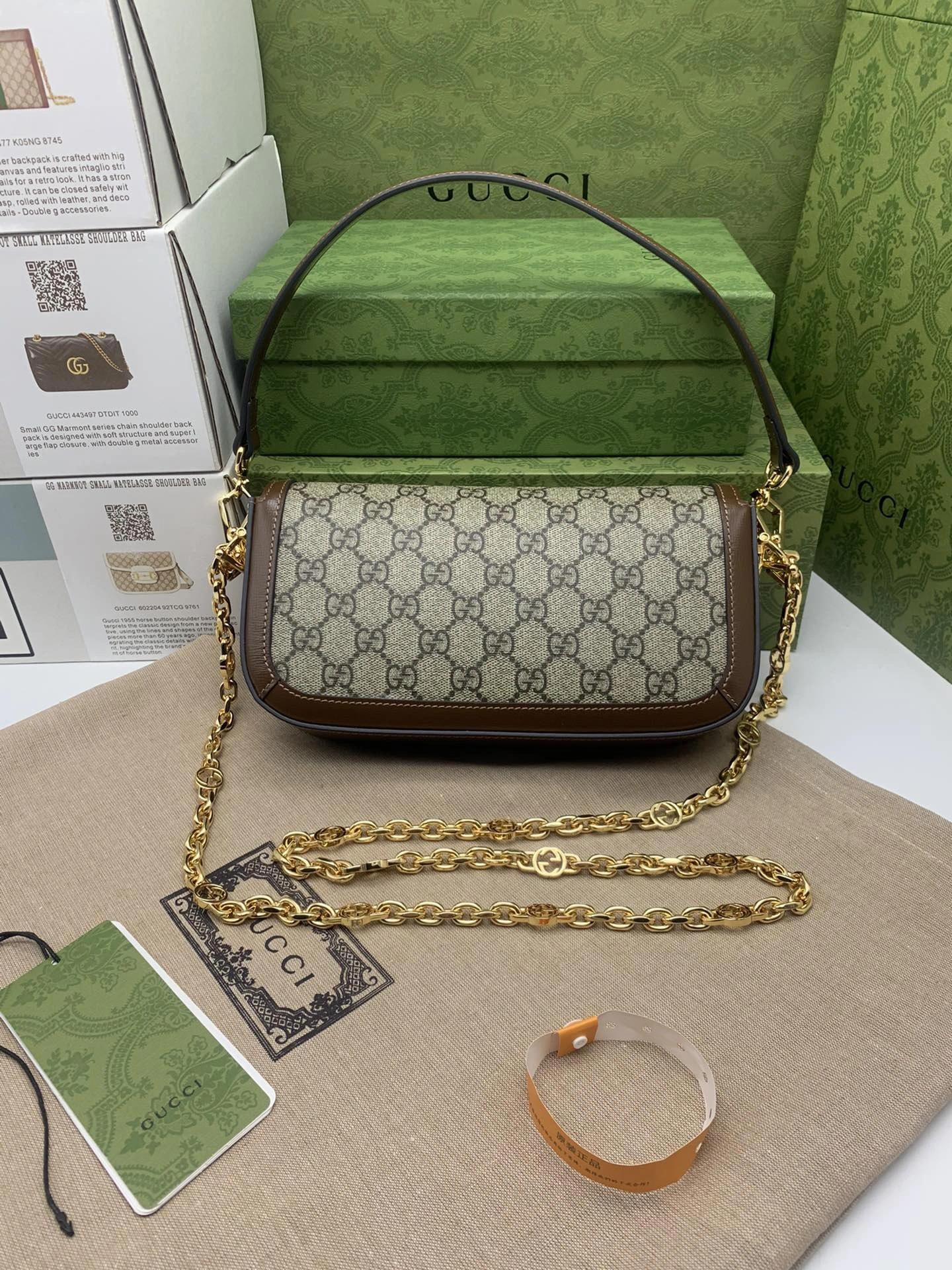 G*ucci Crossbody bag Top Quality HT 20231012-9 24*13*5 cm ModernLook 7928