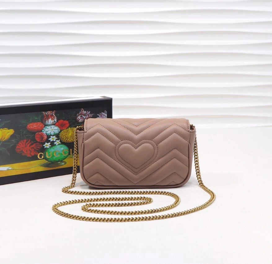 Upgraded G*ucci Top Bag 16.5*10.2*5.1cm 8025