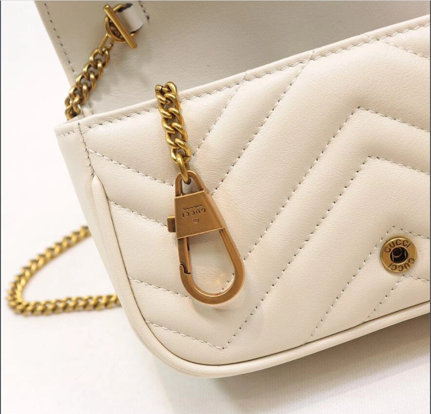G*ucci Top Bag 16.5*10.2*5.1cm Flexible 8026